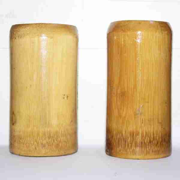 Natural Bamboo Drinking Pot (Set of 2)