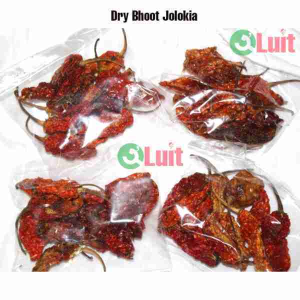 Bhoot Jolokia Dried