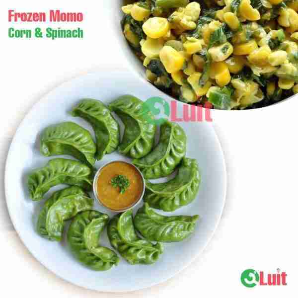 Frozen Momo | Veg Corn & Spinach(Pack of 12 and 25)